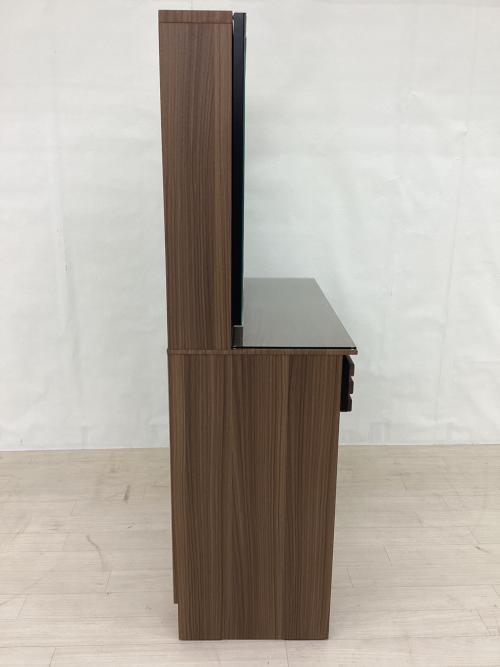 Alus Style (アルススタイル) 3面ドレッサー ブラウン×ブラック アルス三面鏡ドレッサー