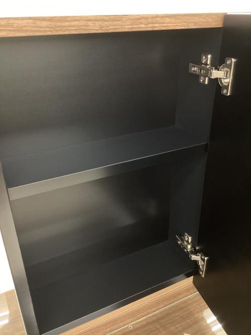 Alus Style (アルススタイル) 3面ドレッサー ブラウン×ブラック アルス三面鏡ドレッサー