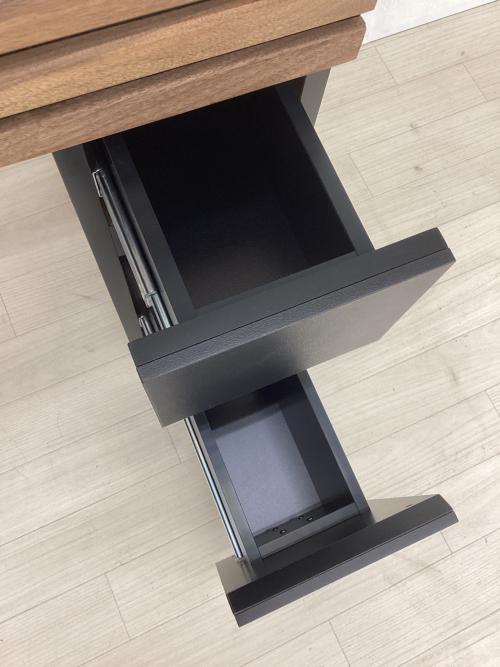 Alus Style (アルススタイル) 3面ドレッサー ブラウン×ブラック アルス三面鏡ドレッサー