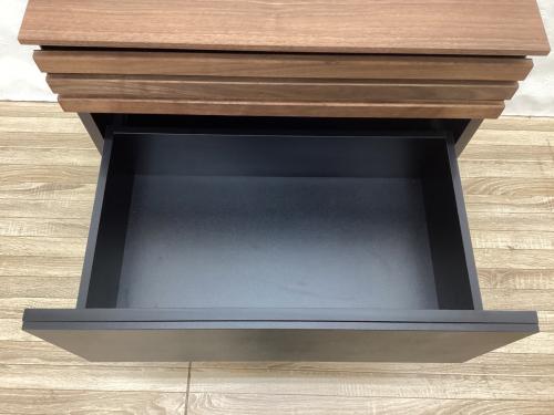 Alus Style (アルススタイル) 3段チェスト ブラウン×ブラック アルスチェスト幅６０‐３段 3段