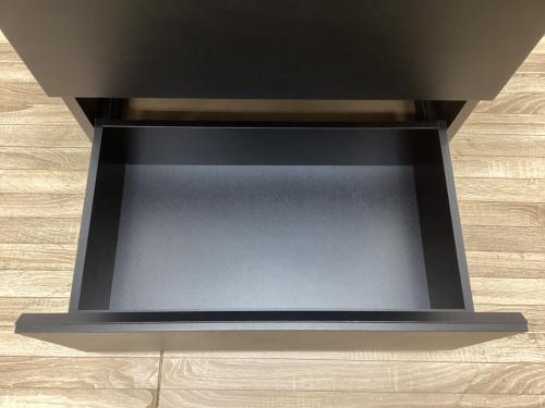 Alus Style (アルススタイル) 3段チェスト ブラウン×ブラック アルスチェスト幅６０‐３段 3段