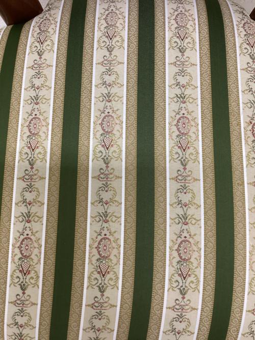 dinos (ディノス) ダイニングチェアー ブラウン×グリーン イタリア製縞柄ダイニングチェア