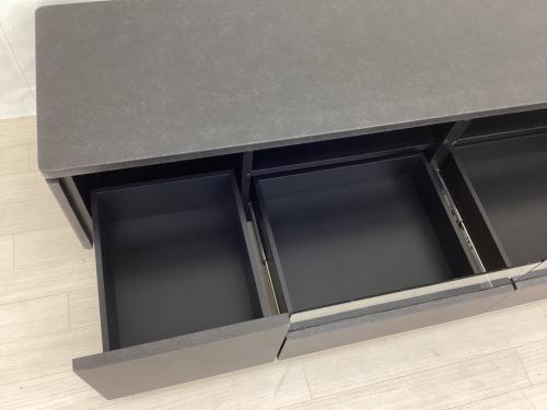 dinos (ディノス) テレビボード グレー ノシュア大型ローテレビボード幅１８０ Noshua