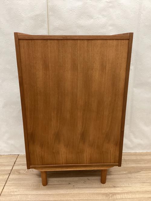 dinos (ディノス) 5段チェスト ナチュラル 北欧風チーク材チェスト５段 5段