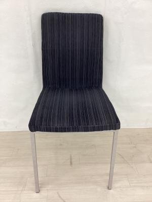 BoConcept (ボーコンセプト) ダイニングチェアー ブラック×シルバー VEGA