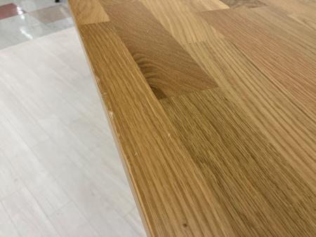 関家具 (セキカグ) ダイニングテーブル ナチュラル×ブラック 天然木