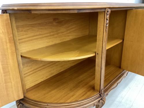 コレクションボード ブラウン アンティーク調 5枚扉