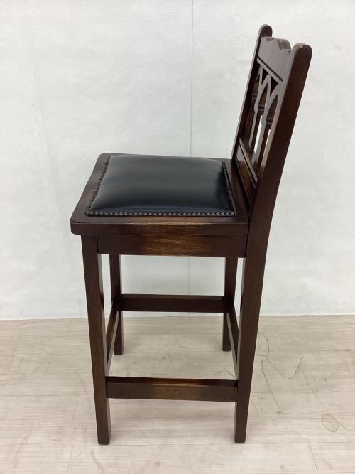 idea (イデア) カウンターチェアー H-YA-5B ダークブラウン×ブラック