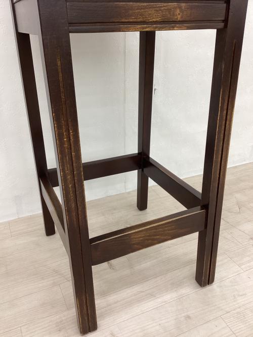 idea (イデア) カウンターチェアー H-YA-5B ダークブラウン×ブラック