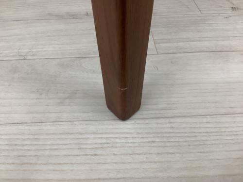 秋田木工 (アキタモッコウ) ダイニングチェアー ブラウン×ベージュ N-005 合皮×木製