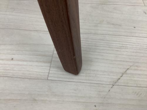 秋田木工 (アキタモッコウ) ダイニングチェアー ブラウン×ベージュ N-005 合皮×木製