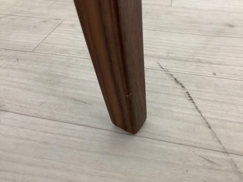 秋田木工 (アキタモッコウ) ダイニングチェアー ブラウン×ベージュ N-005 合皮×木製