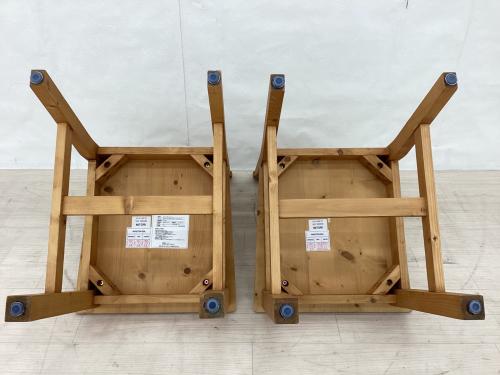 ニトリ ダイニング5点セット ナチュラル 木製 N-パイン 幅:約120㎝