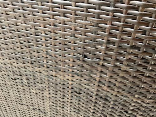 KAZAMA (カザマ) 3人掛けソファー ベージュ×ブラック