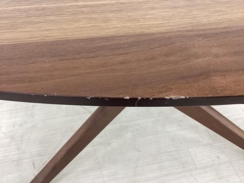 モリタインテリア ベンチダイニング4点セット グレー×ブラウン DT-561