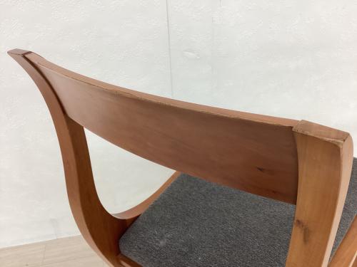 collabore (コラボレ) ダイニングチェアー CH-02 ブラウン×グレー