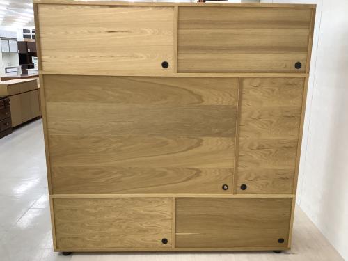 無印良品 (ムジルシリョウヒン) テレビボード ナチュラル スタッキングキャビネット