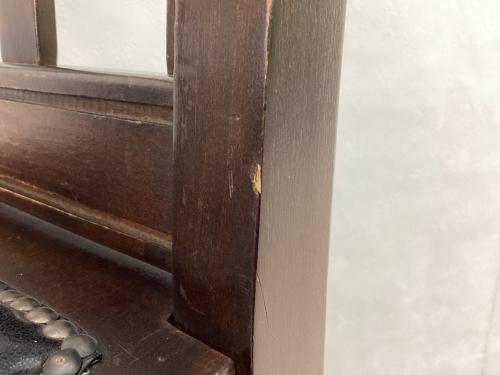 idea (イデア) カウンターチェアー H-YA-5B ダークブラウン×ブラック