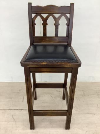 idea (イデア) カウンターチェアー H-YA-5B ダークブラウン×ブラック