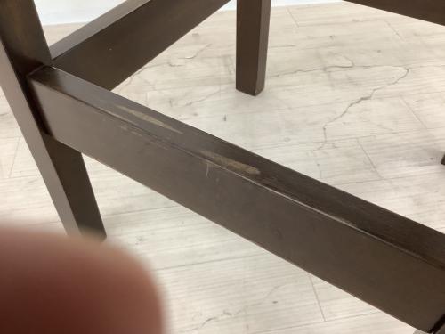 idea (イデア) カウンターチェアー H-YA-5B ダークブラウン×ブラック