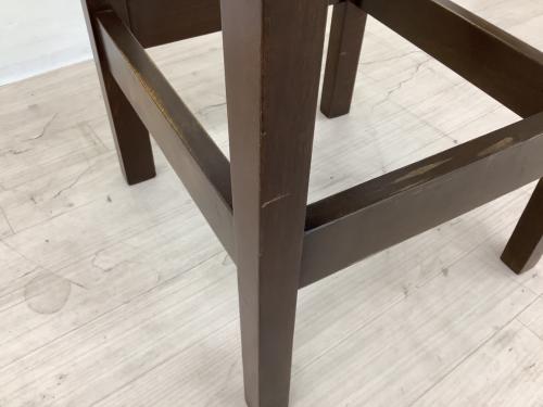 idea (イデア) カウンターチェアー H-YA-5B ダークブラウン×ブラック