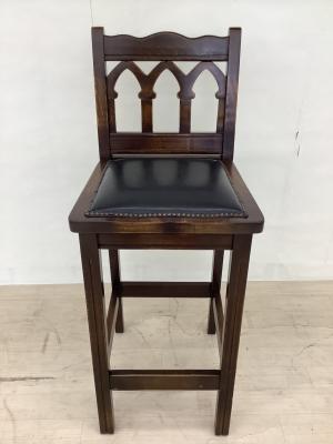 idea (イデア) カウンターチェアー H-YA-5B ダークブラウン×ブラック