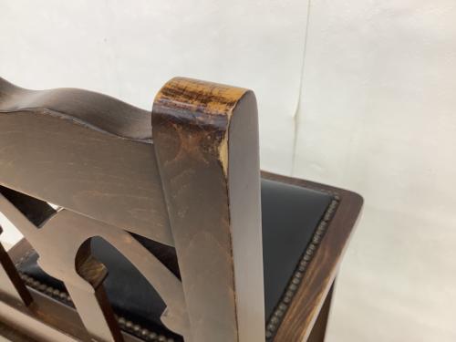 idea (イデア) カウンターチェアー H-YA-5B ダークブラウン×ブラック