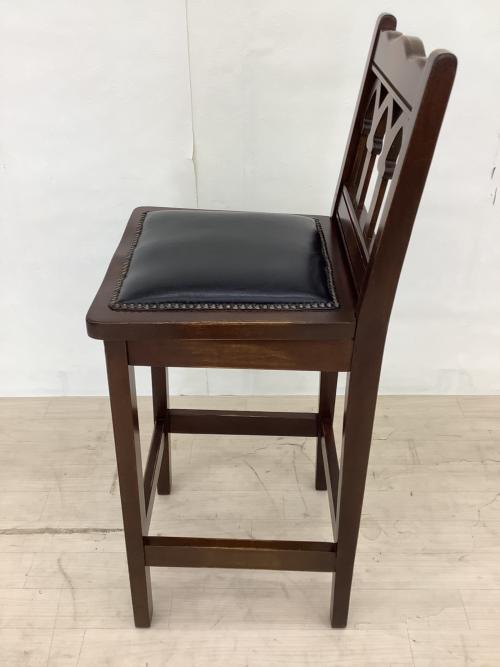 idea (イデア) カウンターチェアー H-YA-5B ダークブラウン×ブラック