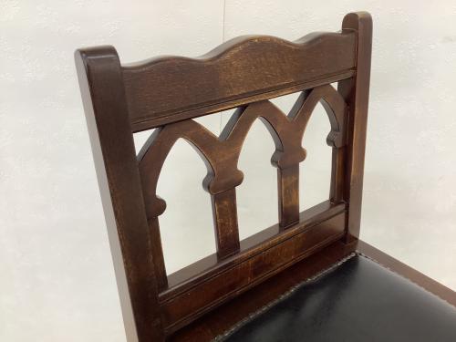 idea (イデア) カウンターチェアー H-YA-5B ダークブラウン×ブラック