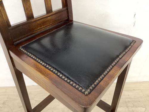 idea (イデア) カウンターチェアー H-YA-5B ダークブラウン×ブラック