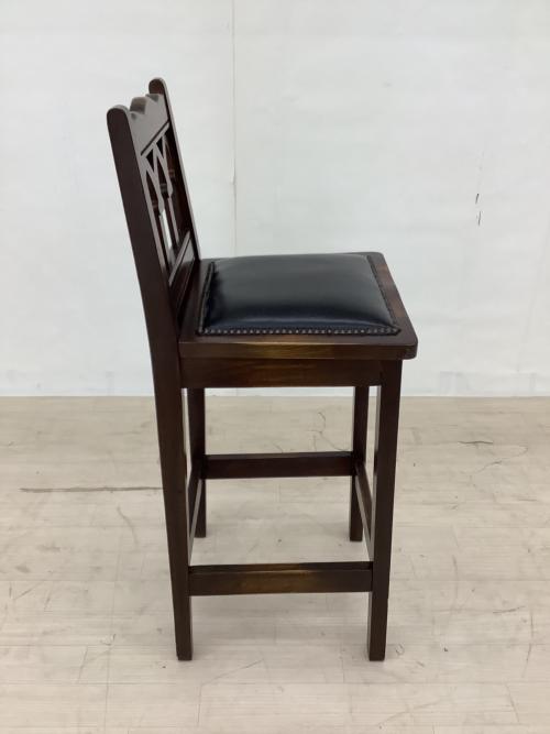 idea (イデア) カウンターチェアー H-YA-5B ダークブラウン×ブラック