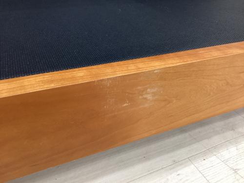 広松木工 (ヒロマツモッコウ) カウチソファー 幅:約196㎝ オレンジ×ブラウン RIPOSO 196