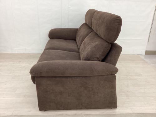 ニトリ 3人掛けソファー ブラウン Nポケット A5UA3P