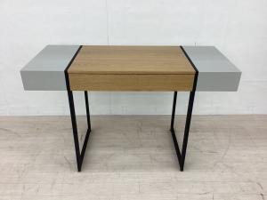 CHERRY (チェリー) ワークデスク SD-660 幅:約120㎝ グレー/ナチュラル
