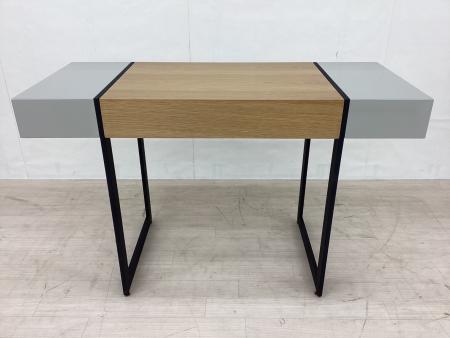 CHERRY (チェリー) ワークデスク SD-660 幅:約120㎝ グレー/ナチュラル