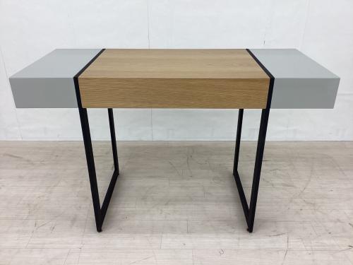 CHERRY (チェリー) ワークデスク SD-660 幅:約120㎝ グレー/ナチュラル