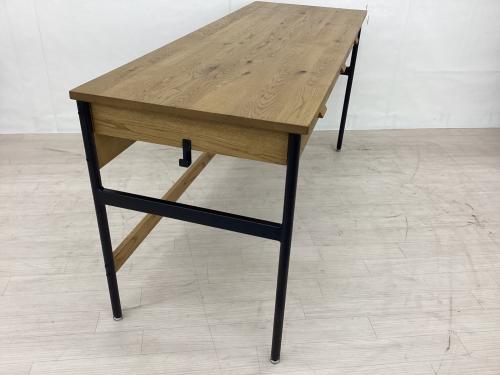 関家具 (セキカグ) ワークデスク ガクト デスク 1500 WF-1 幅:約150㎝ ブラウン