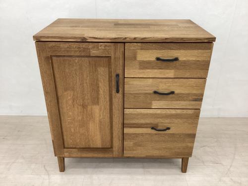 Oaky キャビネット Oakyオーキィキャビネット幅８０ ブラウン