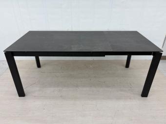 CALLIGARIS (カリガリス) ダイニングテーブル DUCA伸長式セラミックテーブル ブラック