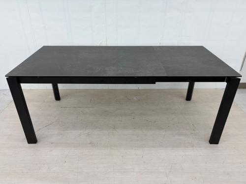 CALLIGARIS (カリガリス) ダイニングテーブル DUCA伸長式セラミックテーブル ブラック