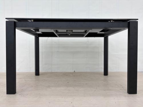 CALLIGARIS (カリガリス) ダイニングテーブル DUCA伸長式セラミックテーブル ブラック