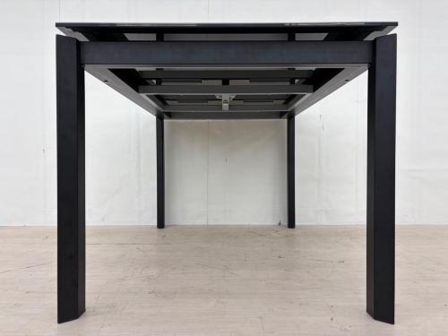 CALLIGARIS (カリガリス) ダイニングテーブル DUCA伸長式セラミックテーブル ブラック