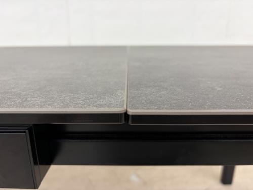 CALLIGARIS (カリガリス) ダイニングテーブル DUCA伸長式セラミックテーブル ブラック