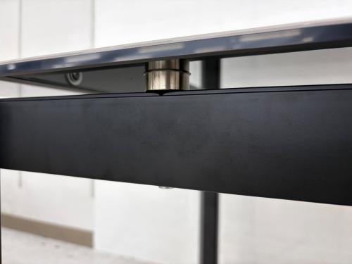 CALLIGARIS (カリガリス) ダイニングテーブル DUCA伸長式セラミックテーブル ブラック