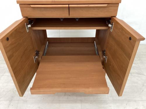 BLOSSOM (ブロッサム) キャビネット Blossom（ブロッサム） チェリー天然木北欧風シリーズ プリンターキャビネット ブラウン