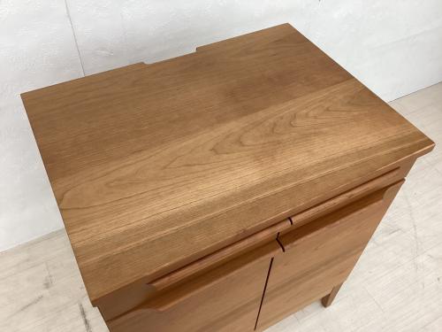 BLOSSOM (ブロッサム) キャビネット Blossom（ブロッサム） チェリー天然木北欧風シリーズ プリンターキャビネット ブラウン