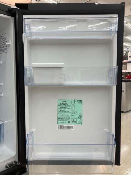 Hisense (ハイセンス) 2ドア冷蔵庫 HR-G16AM 2024年製 ガラストップ