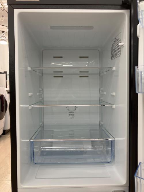 Hisense (ハイセンス) 2ドア冷蔵庫 HR-G16AM 2024年製 ガラストップ 162L