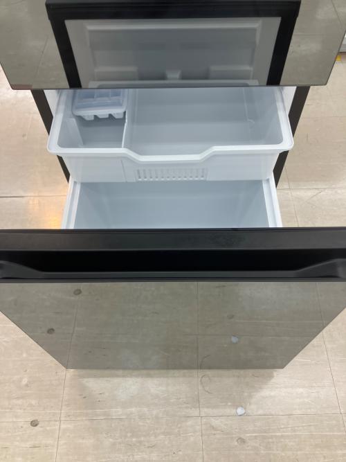 Hisense (ハイセンス) 2ドア冷蔵庫 HR-G16AM 2024年製 ガラストップ 162L