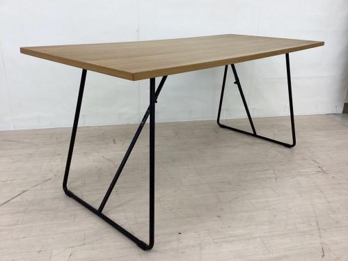 無印良品 (ムジルシリョウヒン) 折りたたみテーブル 幅:約160㎝ ナチュラル